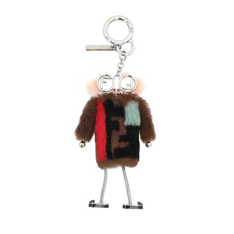 fendi witch charm|fendi fox fur charm.